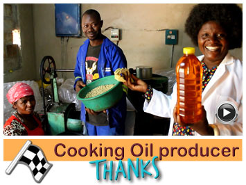 Cooking Oil producer in Africa  expanse her business