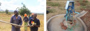 Drilling and dry Pump at Mvula