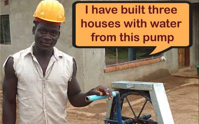 I have built three houses with water from this pump (not sponsored)