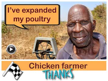 075 Chicken farmer, Stephen Tembo