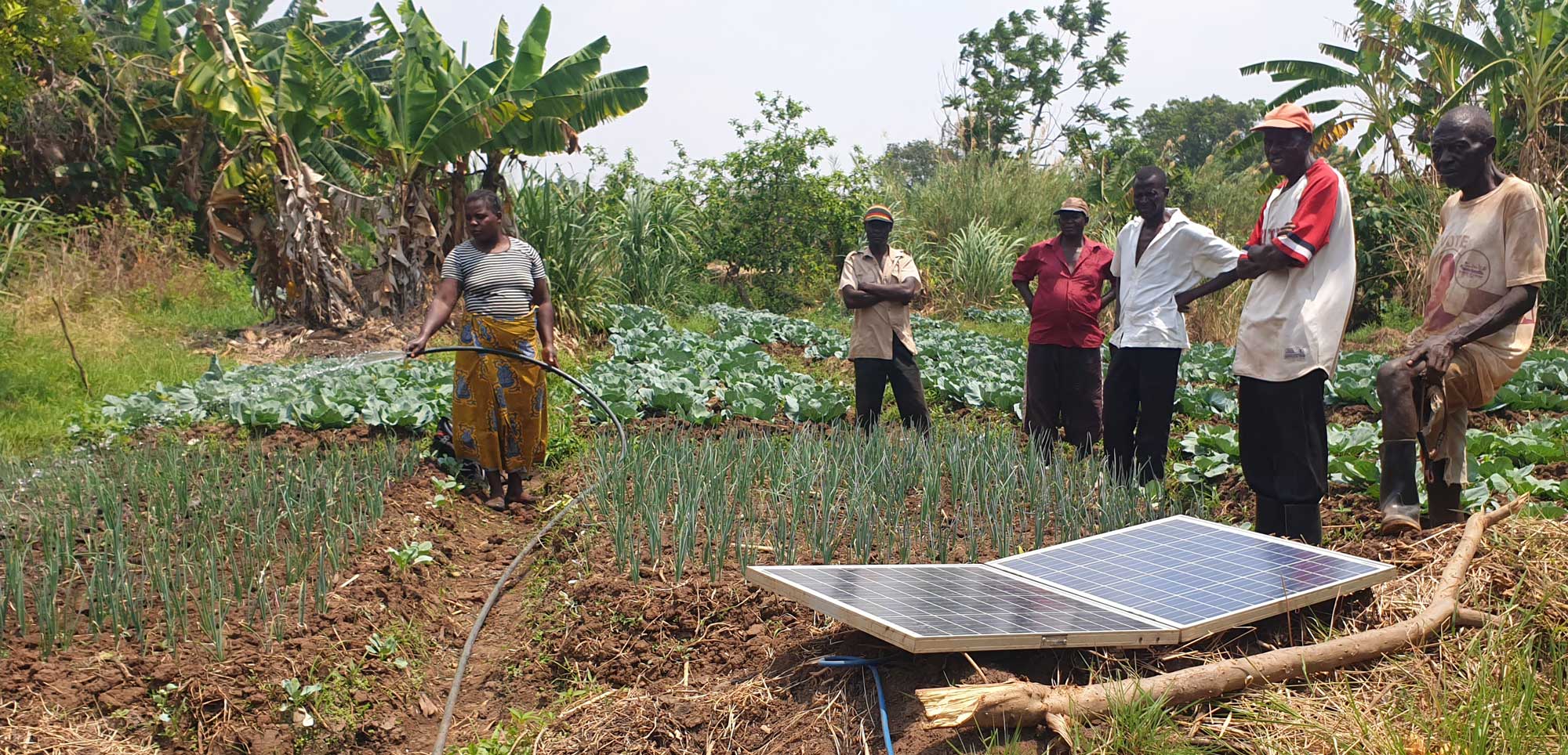 Patricia Zulu inspires farmers on portable solar pump